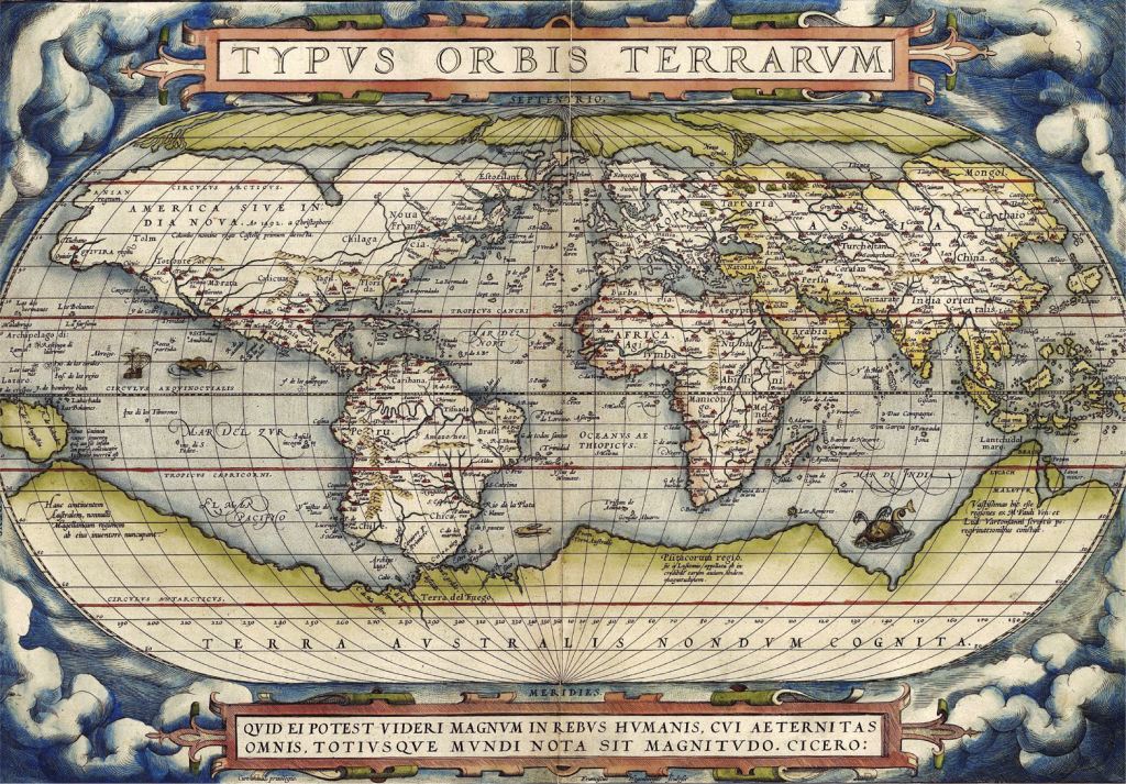Ortelius World Map