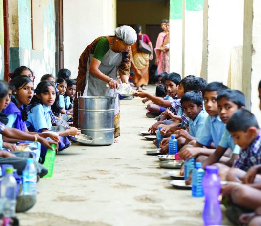 Feeding Indian students