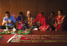 Nepal wedding , Newari widows, Kathmandu Valley